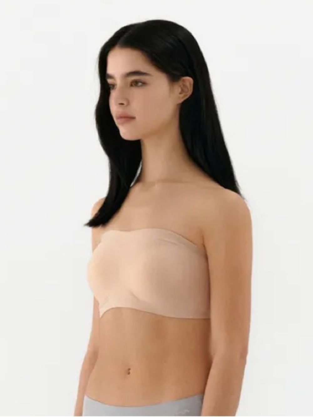 Verish Seamless Strapless Shape Bandeau Bra - Nude